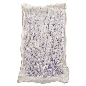 Vintage Silk Floral Scarf